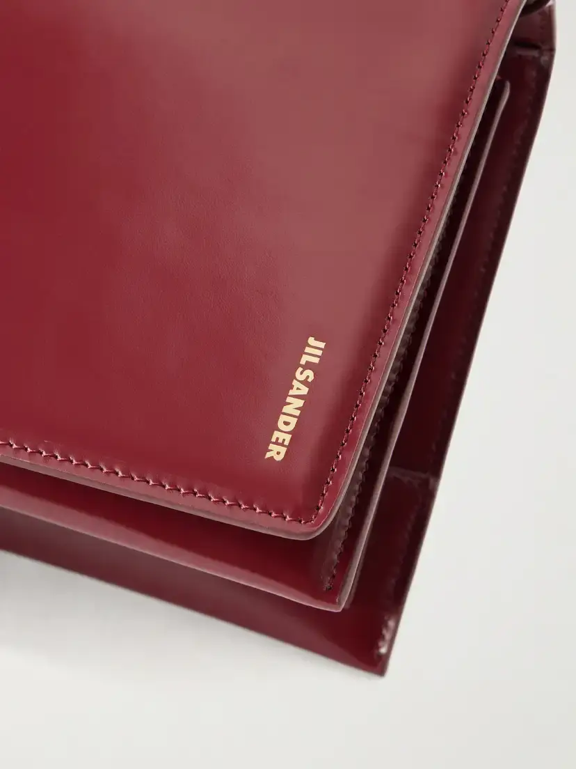 Jil Sander File Small Leather Shoulder Bag | Thumbnail 5 Jil Sander File Small Leather Shoulder Bag | Thumbnail 5