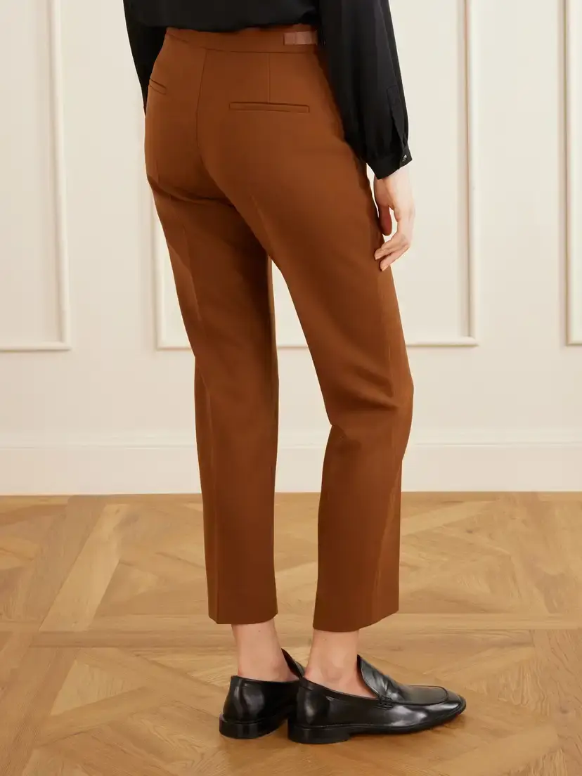 Max Mara Acino Wool-blend Mid-rise Slim-leg Pants | Thumbnail 3 Max Mara Acino Wool-blend Mid-rise Slim-leg Pants | Thumbnail 3