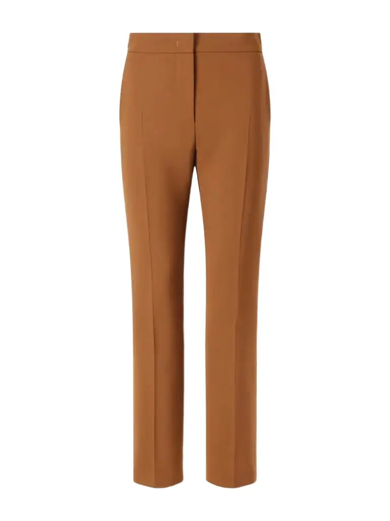 Max Mara Mxmacino Wool-blend Mid-rise Slim-leg Pants | Image 1 Max Mara Mxmacino Wool-blend Mid-rise Slim-leg Pants | Image 1