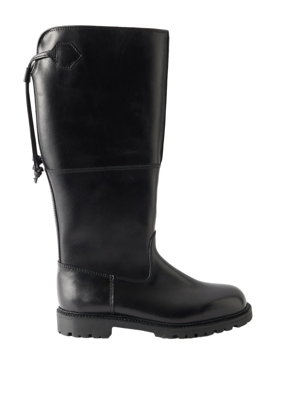 RIER Forest Leather Knee Boots