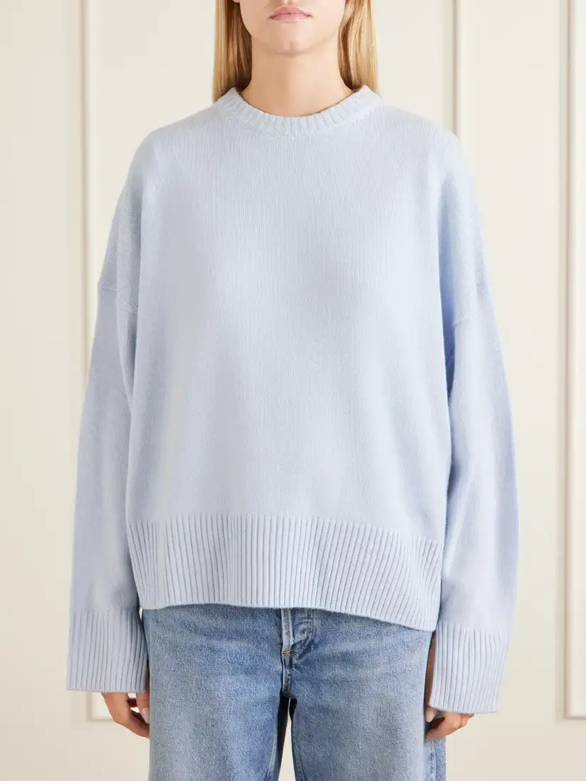 Loulou de Saison Anton Cashmere Sweater | Thumbnail 3 Loulou de Saison Anton Cashmere Sweater | Thumbnail 3