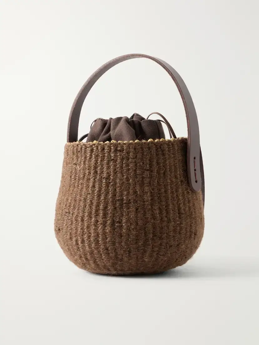 MUUÑ Orphee Raffia Shoulder Bag | Thumbnail 4 MUUÑ Orphee Raffia Shoulder Bag | Thumbnail 4