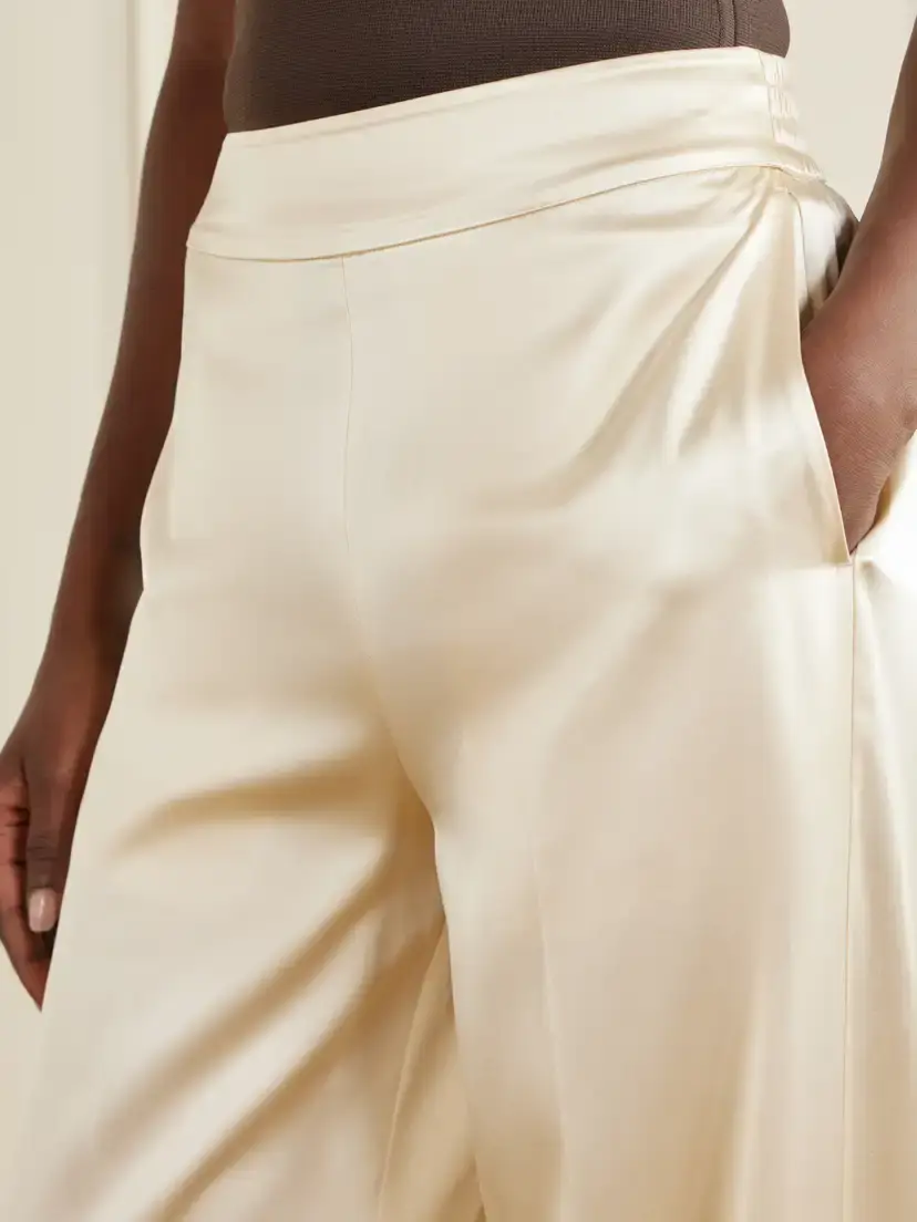 Joseph Dijon Silk-satin Mid-rise Straight-leg Pants | Thumbnail 5 Joseph Dijon Silk-satin Mid-rise Straight-leg Pants | Thumbnail 5