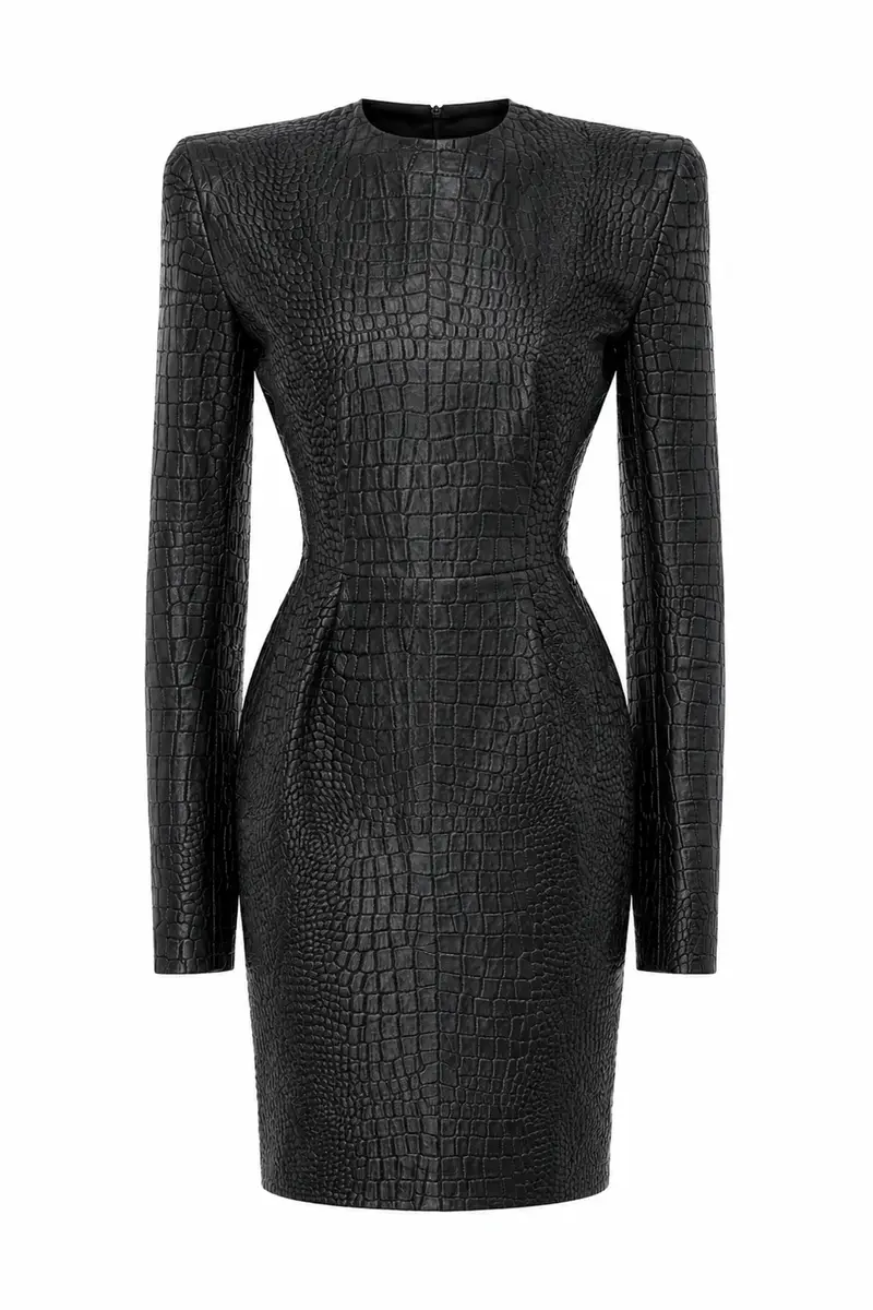 LaQuan Smith Long Sleeve Shift Dress | Image 1 LaQuan Smith Long Sleeve Shift Dress | Image 1
