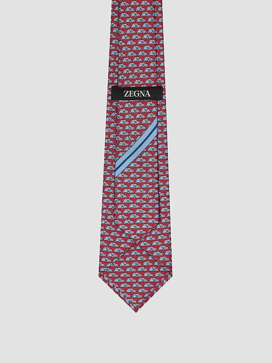 Zegna Men's Silk Tie | Thumbnail 2 Zegna Men's Silk Tie | Thumbnail 2