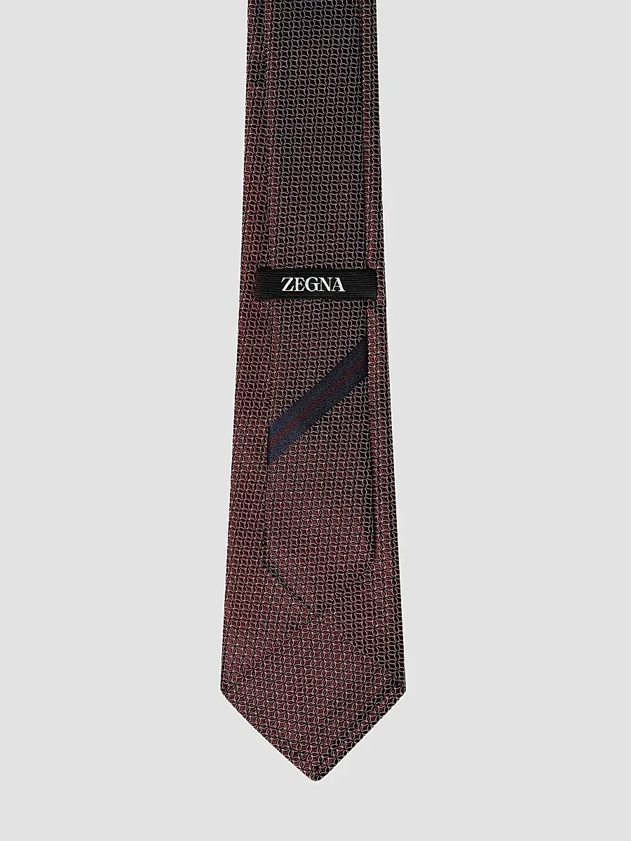 Zegna Men's Silk Tie | Thumbnail 2 Zegna Men's Silk Tie | Thumbnail 2