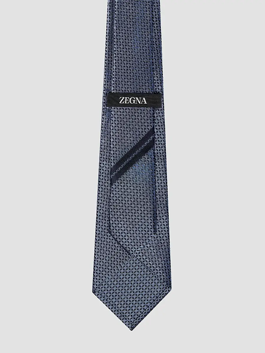 Zegna Men's Silk Tie | Thumbnail 2 Zegna Men's Silk Tie | Thumbnail 2