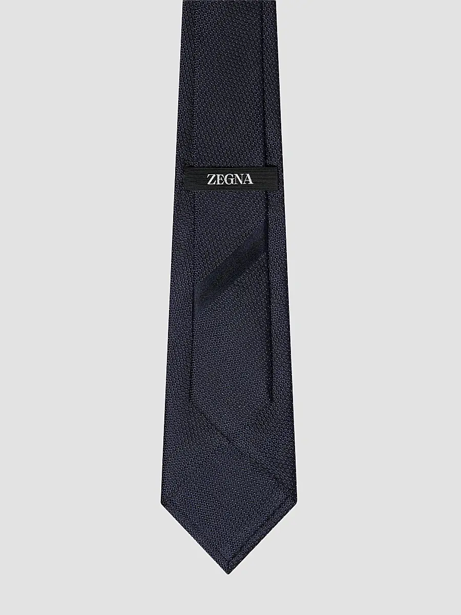 Zegna Men's Silk Tie | Thumbnail 2 Zegna Men's Silk Tie | Thumbnail 2