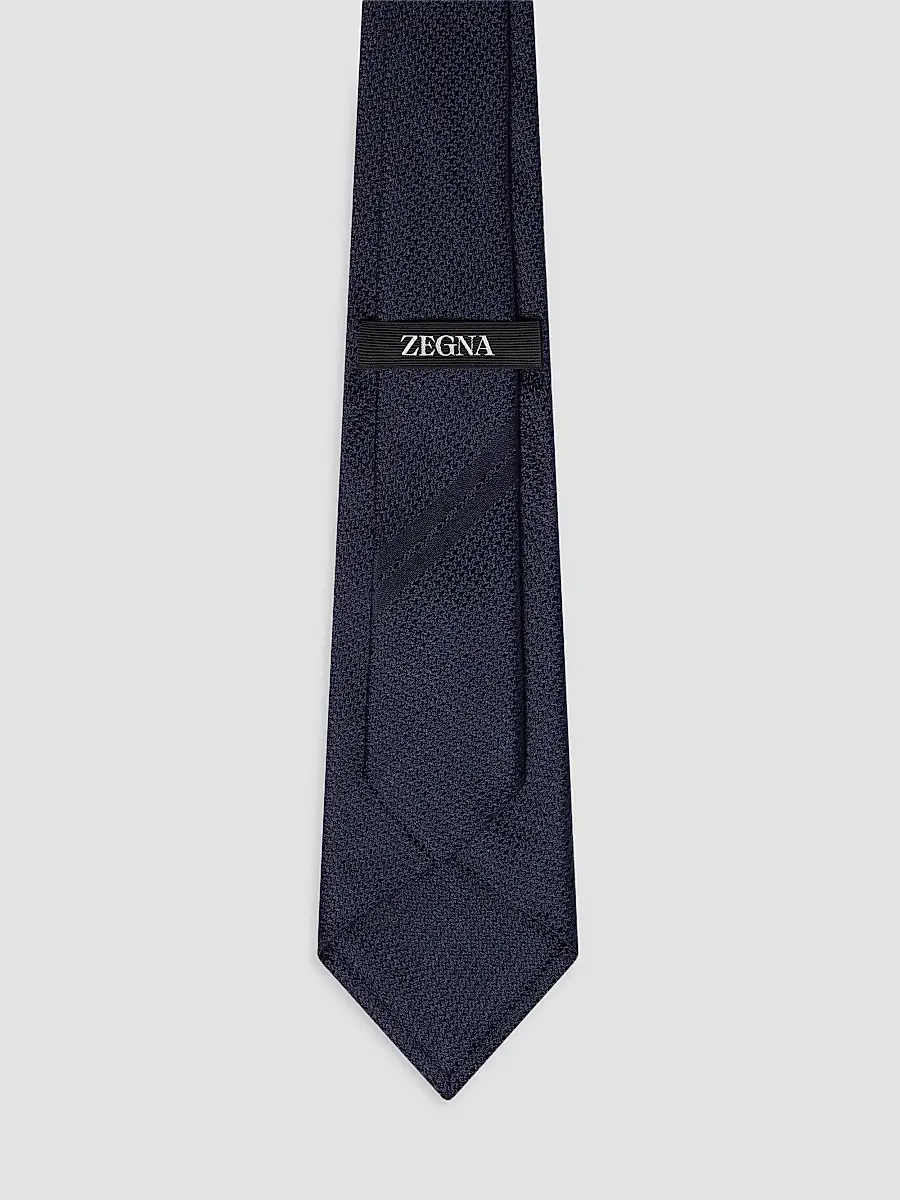 Zegna Men's Silk Tie | Thumbnail 2 Zegna Men's Silk Tie | Thumbnail 2