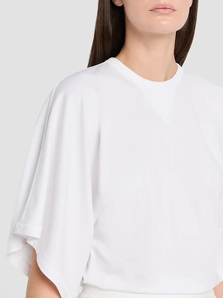 Simkhai Women's Amara Draped T-Shirt | Thumbnail 5 Simkhai Women's Amara Draped T-Shirt | Thumbnail 5