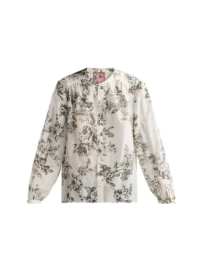 Johnny Was Women's Petunia Printed Blouse - Sunlight Garden | Image 1 Johnny Was Women's Petunia Printed Blouse - Sunlight Garden | Image 1