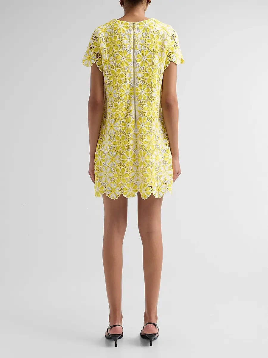 Lilly Pulitzer Women's Cortney Crochet Shift Dress | Thumbnail 3 Lilly Pulitzer Women's Cortney Crochet Shift Dress | Thumbnail 3