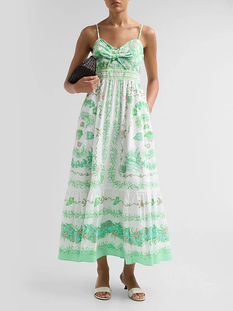 Lilly Pulitzer Women's Janae Cotton Maxi Dress | Thumbnail 2