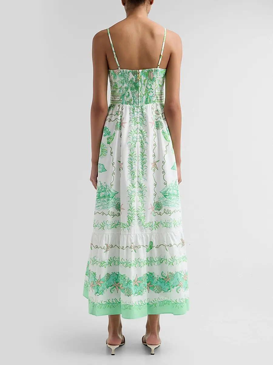 Lilly Pulitzer Women's Janae Cotton Maxi Dress | Thumbnail 3