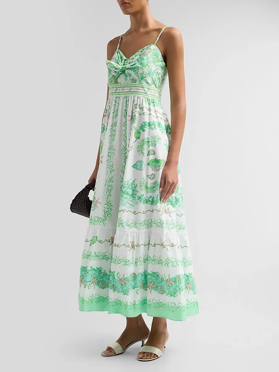 Lilly Pulitzer Women's Janae Cotton Maxi Dress | Thumbnail 4