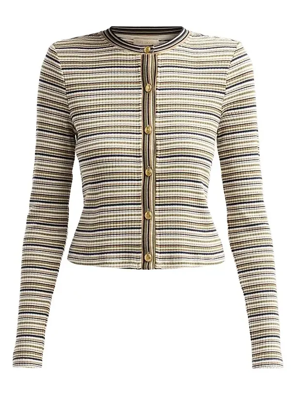 Women's Zoe Striped Knit Cardigan Women's Zoe Striped Knit Cardigan