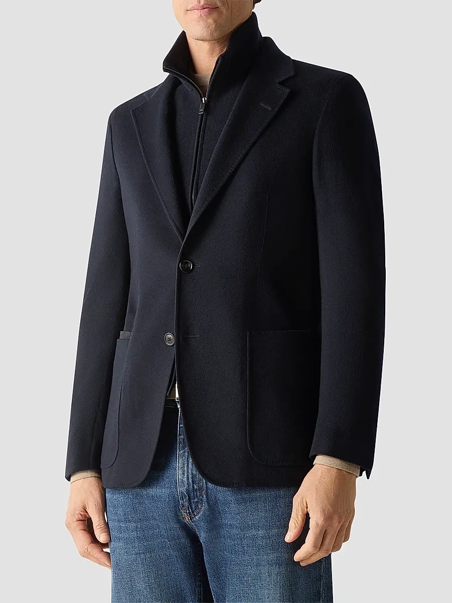 Zegna Men's Oasi Cashmere Jacket | Thumbnail 2 Zegna Men's Oasi Cashmere Jacket | Thumbnail 2