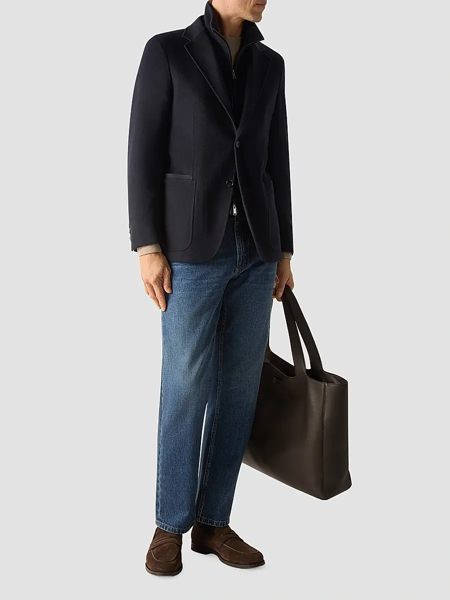 Zegna Men's Oasi Cashmere Jacket | Thumbnail 6 Zegna Men's Oasi Cashmere Jacket | Thumbnail 6