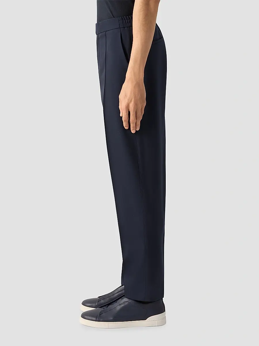 Zegna Men's Wool Pants | Thumbnail 3 Zegna Men's Wool Pants | Thumbnail 3