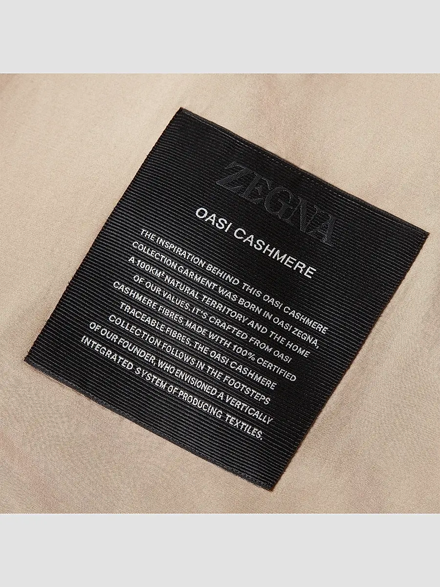 Zegna Men's Oasi Cashmere Overshirt | Thumbnail 5