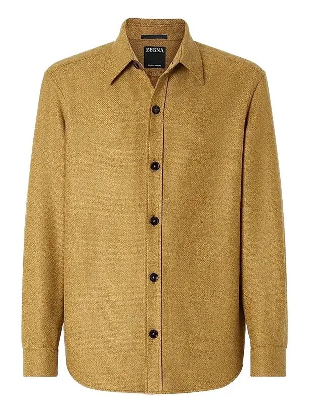 Zegna Men's Oasi Cashmere Overshirt