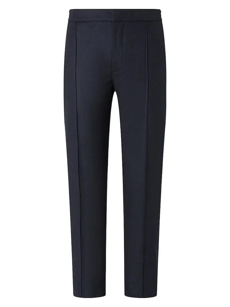 Zegna Men's Wool, Silk and Cashmere Pants - Navy Blue - Size 42 | Image 1 Zegna Men's Wool, Silk and Cashmere Pants - Navy Blue - Size 42 | Image 1