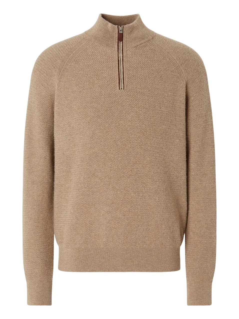 Men's Oasi Cashmere Zip Mock Sweater Men's Oasi Cashmere Zip Mock Sweater