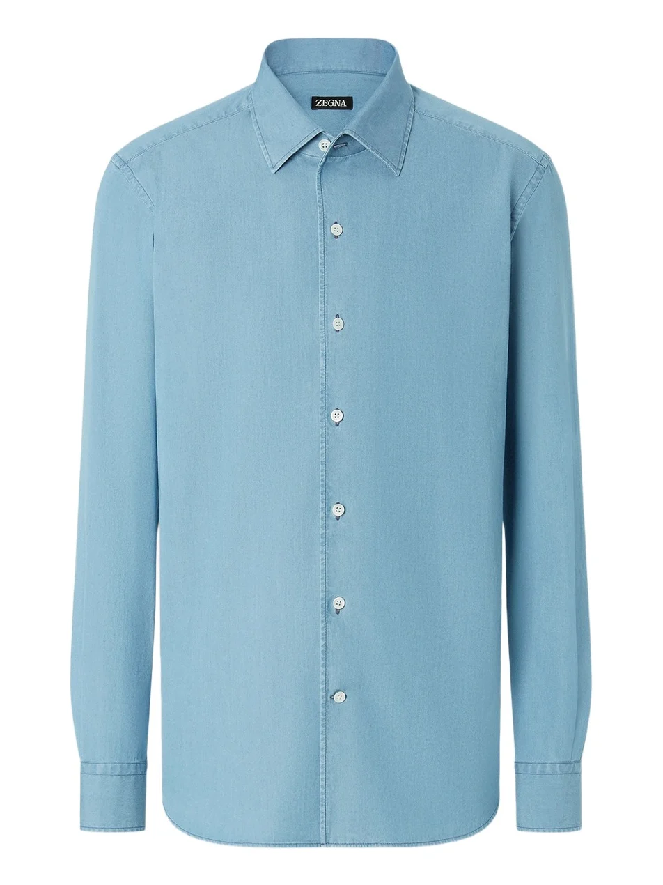 Men's Cotton Denim Shirt Men's Cotton Denim Shirt