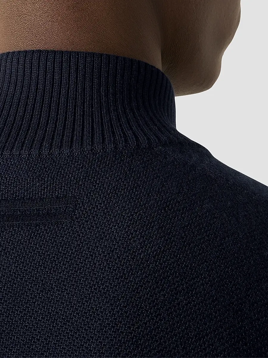 Zegna Men's Cashseta Full Zip Cardigan | Thumbnail 5 Zegna Men's Cashseta Full Zip Cardigan | Thumbnail 5
