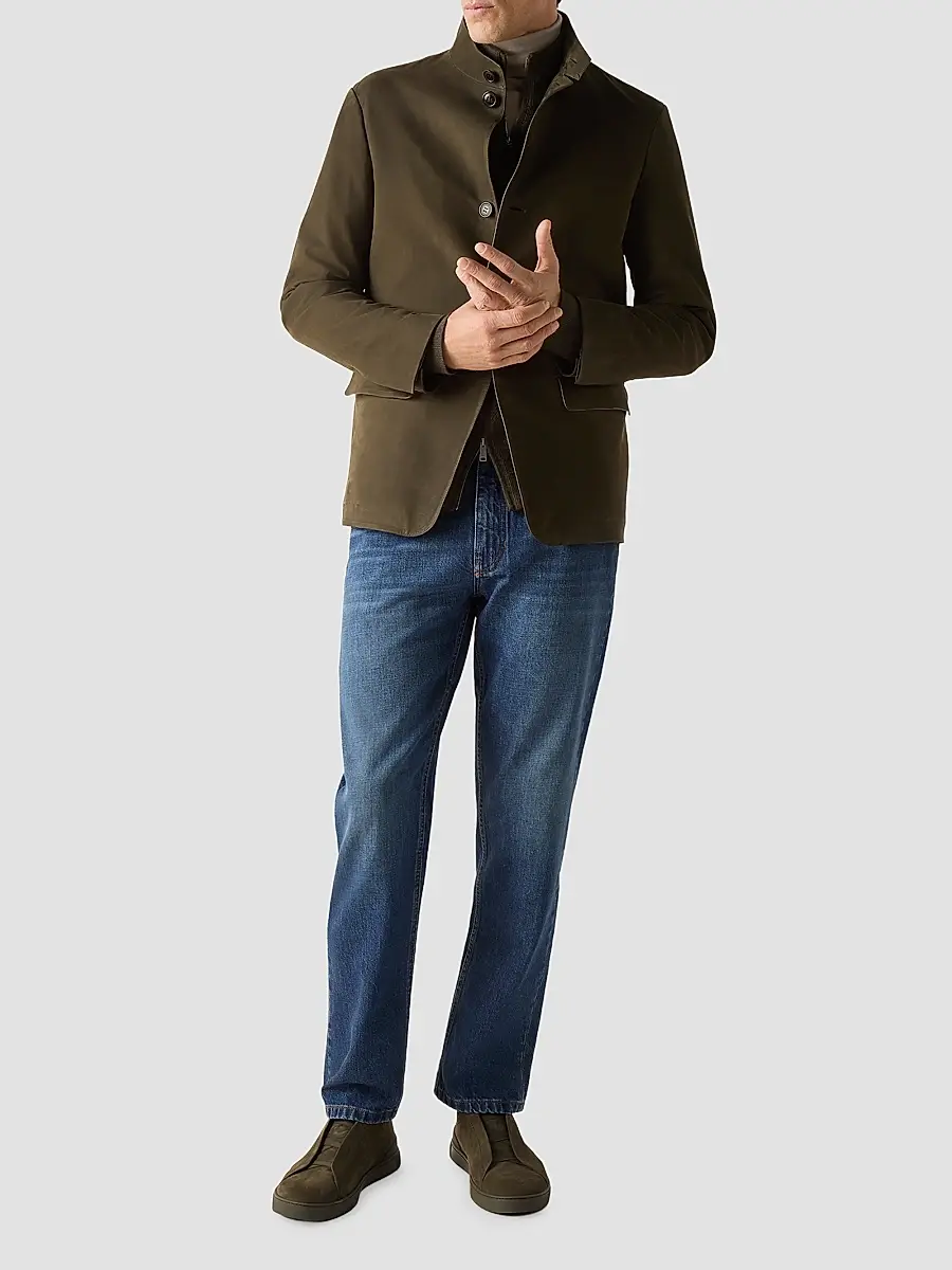 Zegna Men's Cashseta Turtleneck Sweater | Thumbnail 2