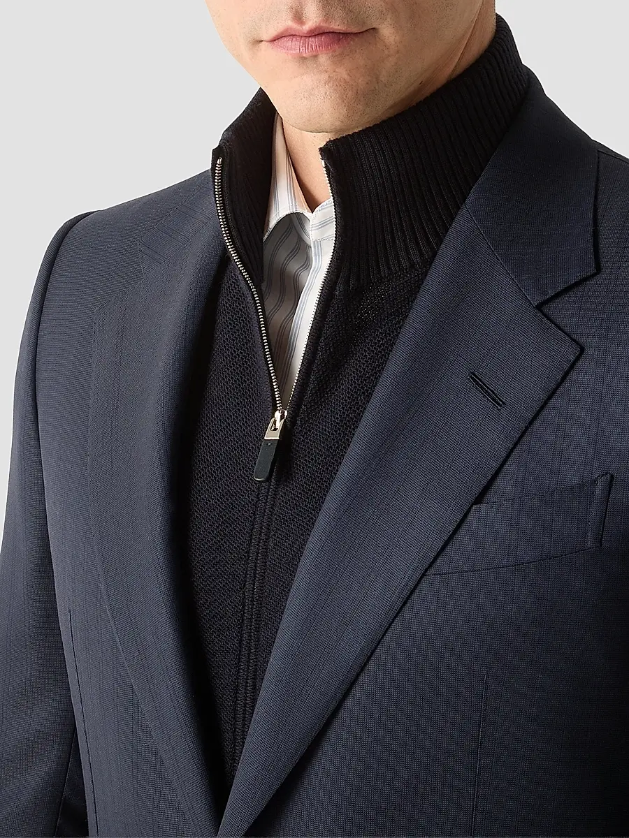 Zegna Men's Trofeo 15milmil15 Wool Suit | Thumbnail 5 Zegna Men's Trofeo 15milmil15 Wool Suit | Thumbnail 5