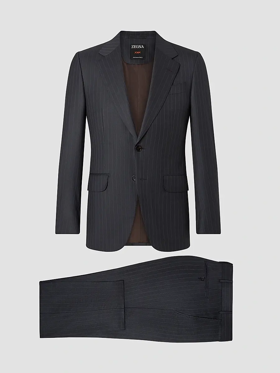 Zegna Men's Trofeo 120mila Wool Suit | Thumbnail 2 Zegna Men's Trofeo 120mila Wool Suit | Thumbnail 2