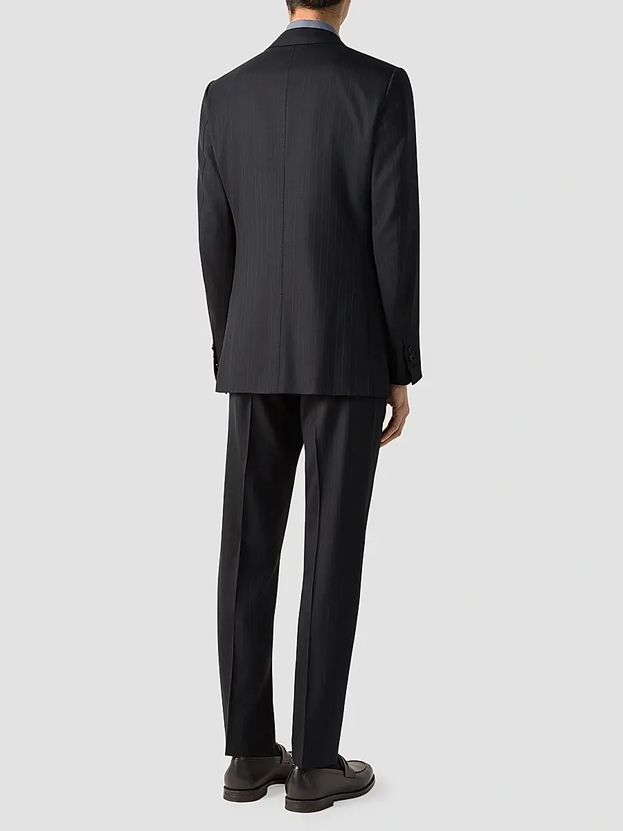 Zegna Men's Trofeo 120mila Wool Suit | Thumbnail 4 Zegna Men's Trofeo 120mila Wool Suit | Thumbnail 4