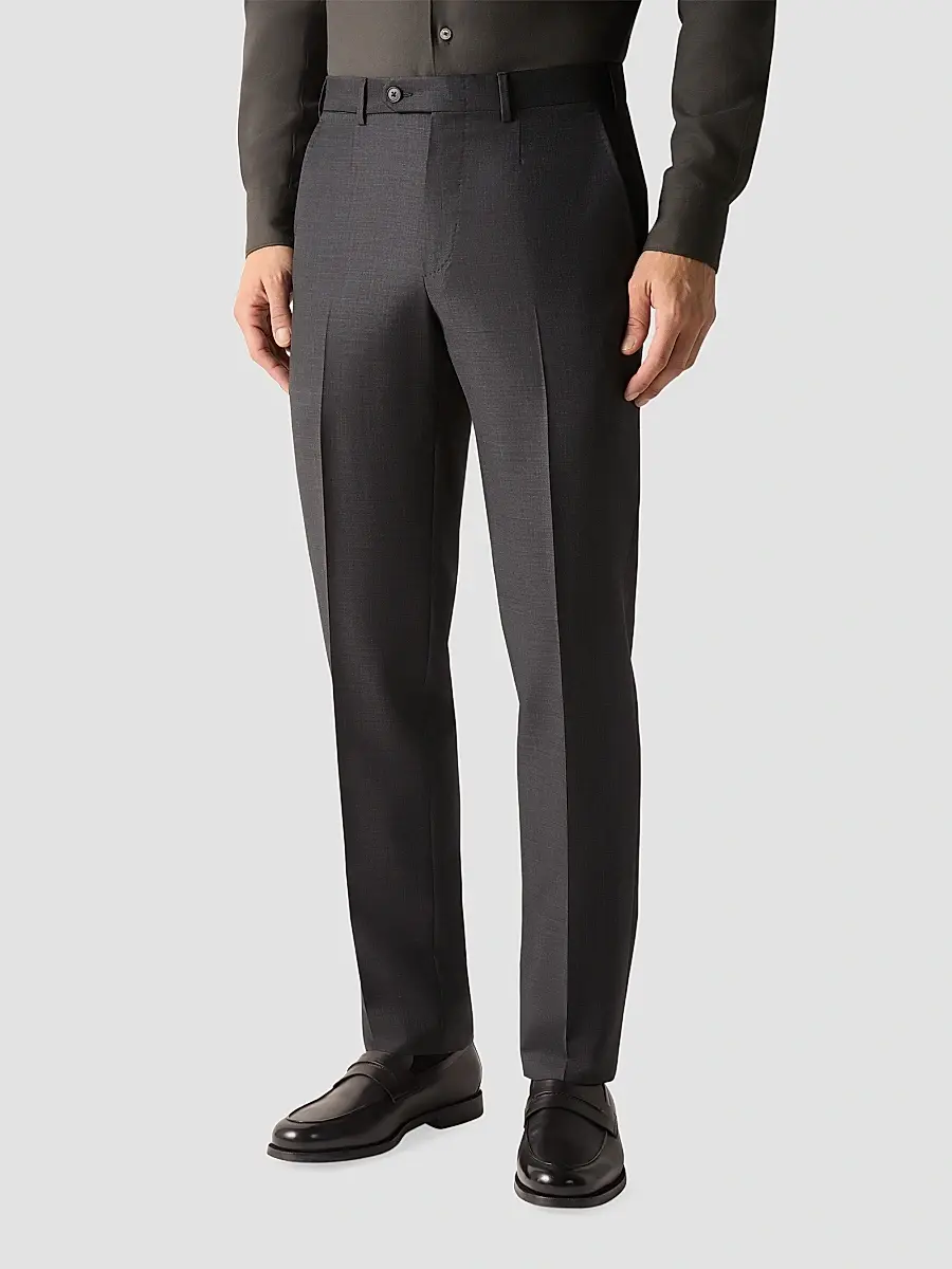 Zegna Men's Trofeo Selection Wool Suit | Thumbnail 3 Zegna Men's Trofeo Selection Wool Suit | Thumbnail 3