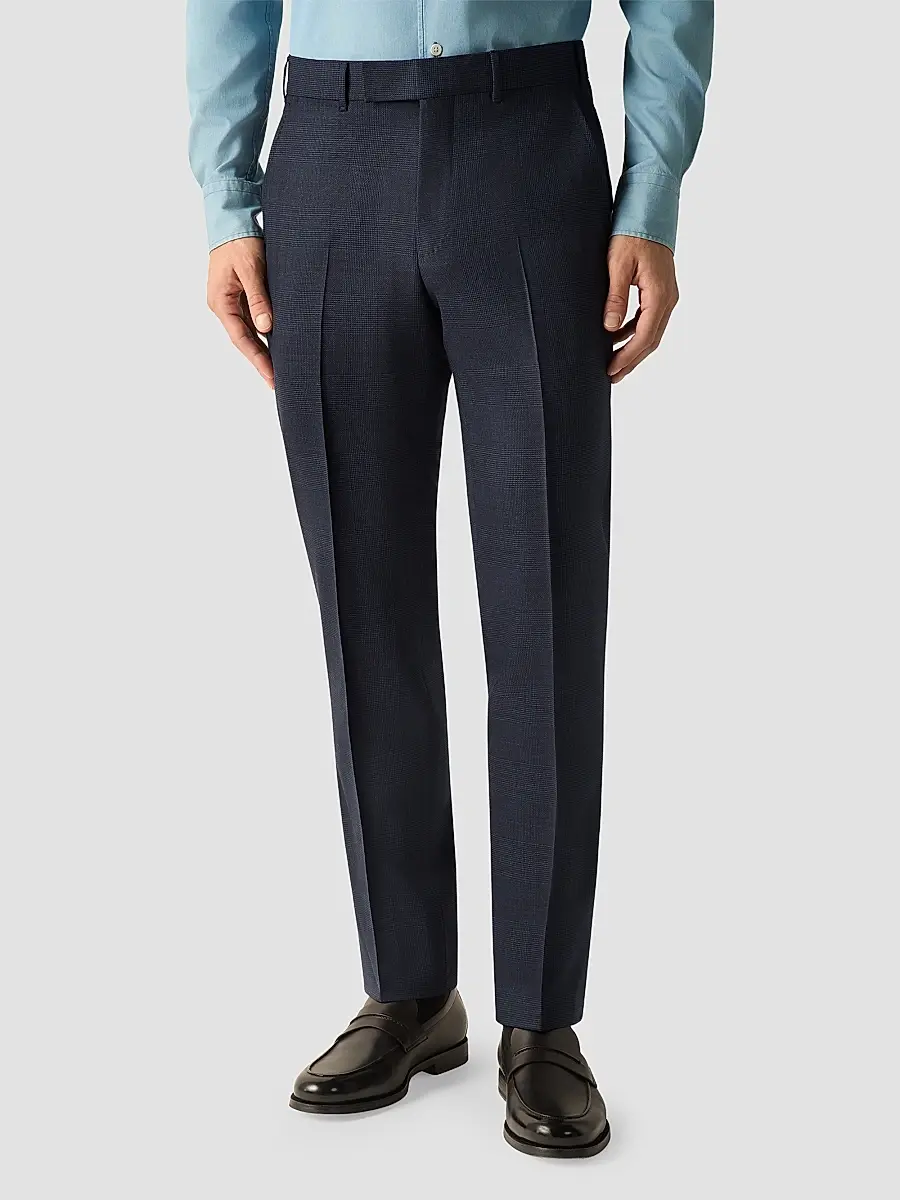 Zegna Men's Trofeo 120mila Wool Suit | Thumbnail 4 Zegna Men's Trofeo 120mila Wool Suit | Thumbnail 4