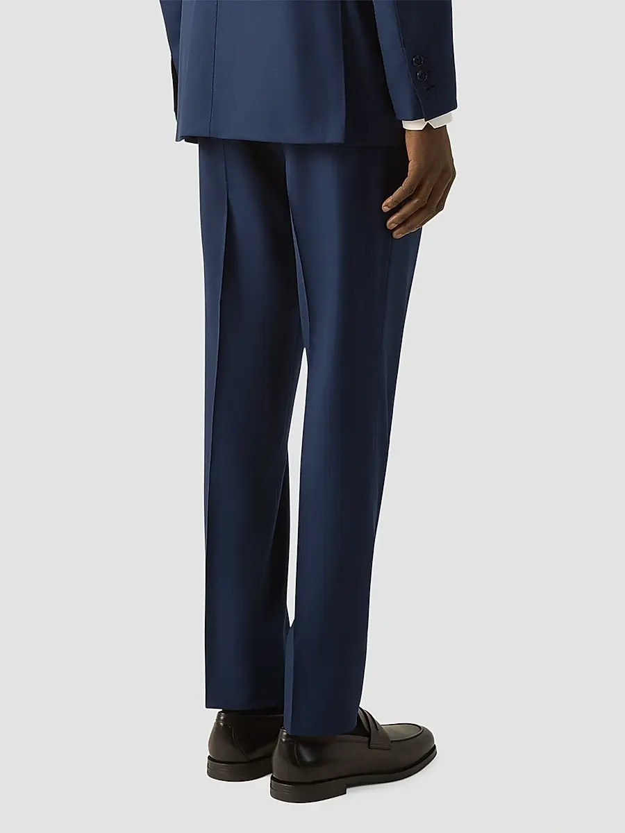 Zegna Men's Trofeo 120mila Wool Suit | Thumbnail 4 Zegna Men's Trofeo 120mila Wool Suit | Thumbnail 4