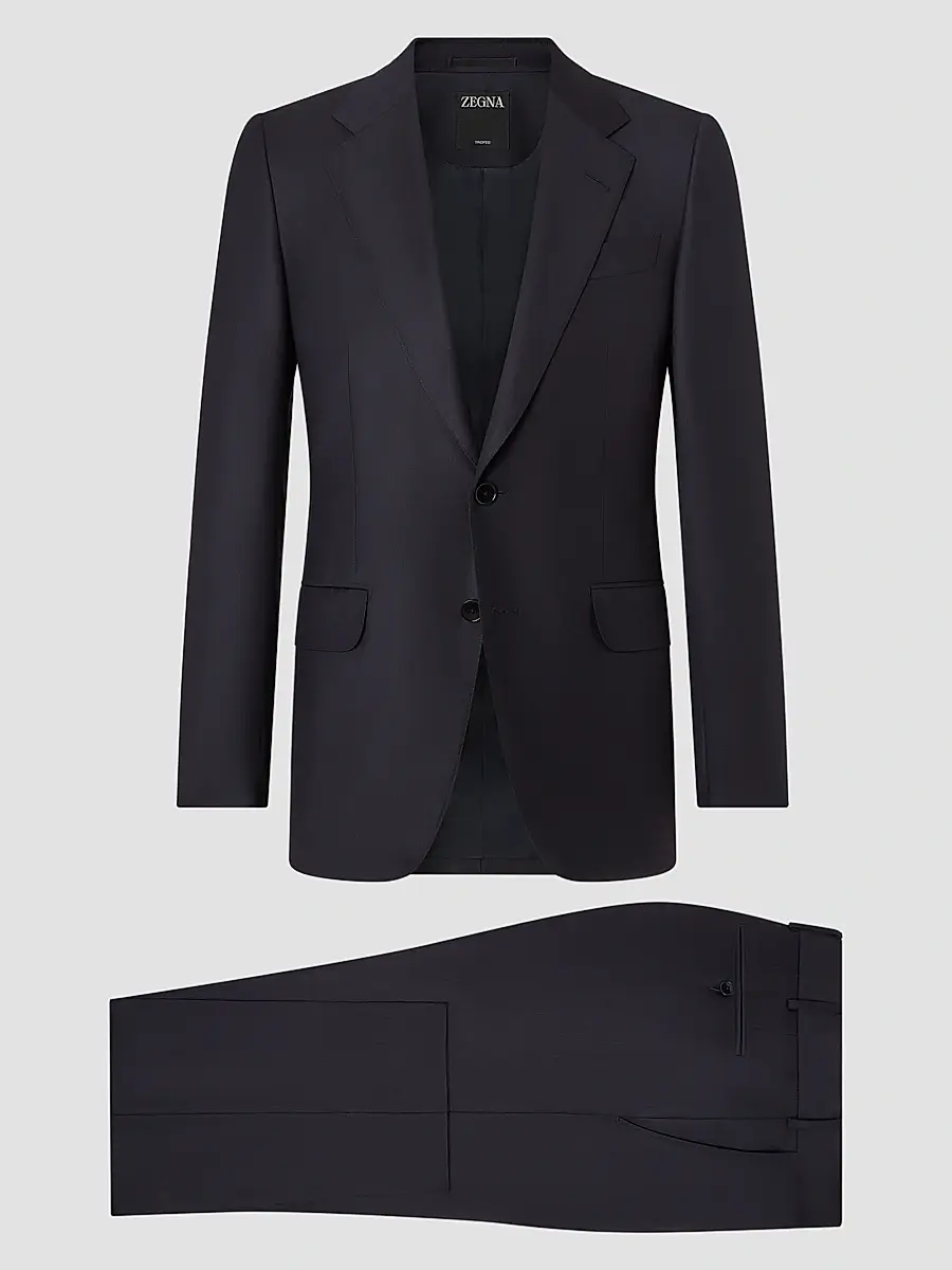 Zegna Men's Trofeo Selection Wool Suit | Thumbnail 2 Zegna Men's Trofeo Selection Wool Suit | Thumbnail 2