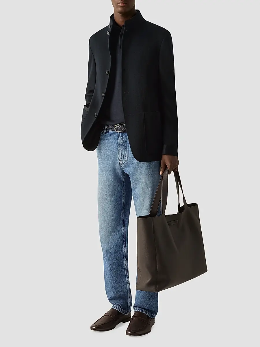 Zegna Men's Oasi Cashmere II Conte Jacket | Thumbnail 2