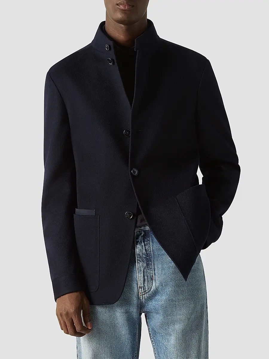 Zegna Men's Oasi Cashmere II Conte Jacket | Thumbnail 4