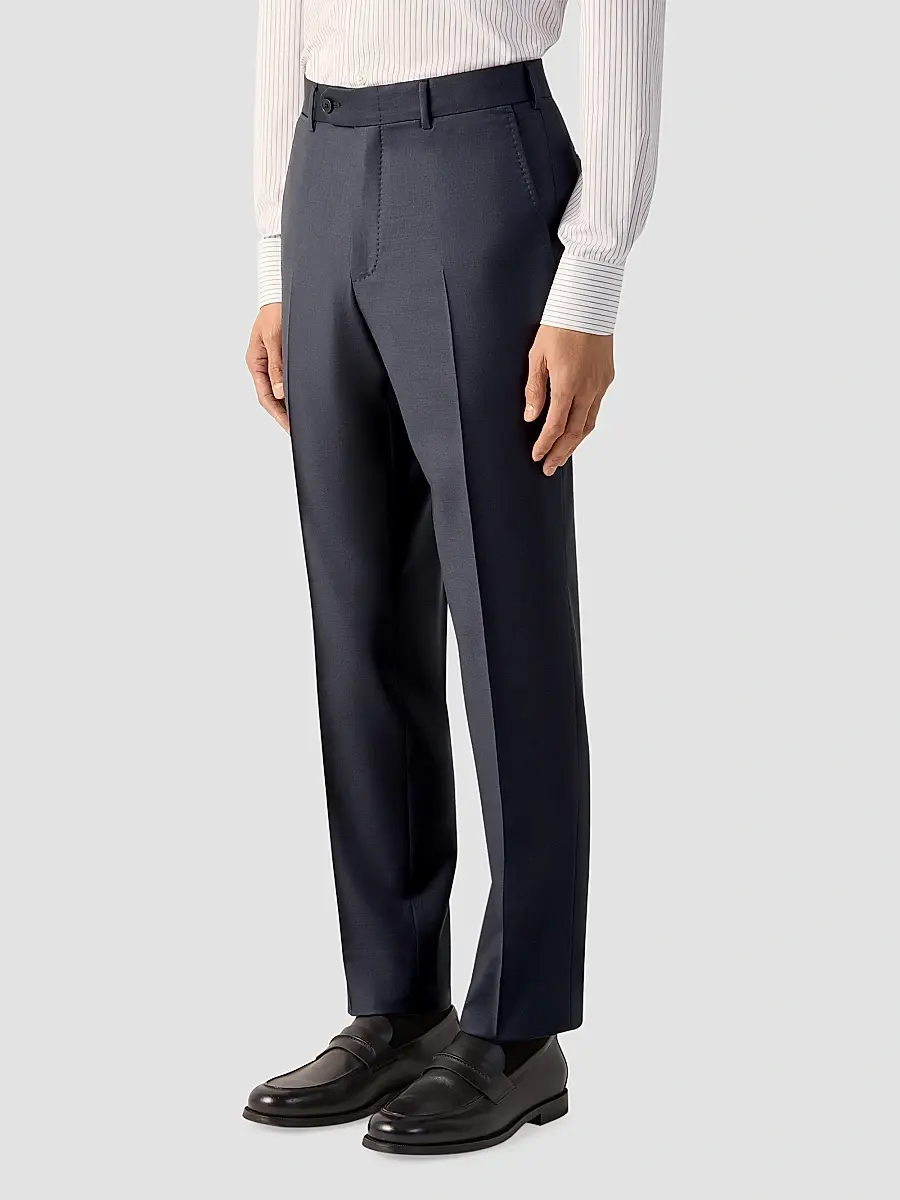 Zegna Men's Trofeo Selection Wool Suit | Thumbnail 3 Zegna Men's Trofeo Selection Wool Suit | Thumbnail 3