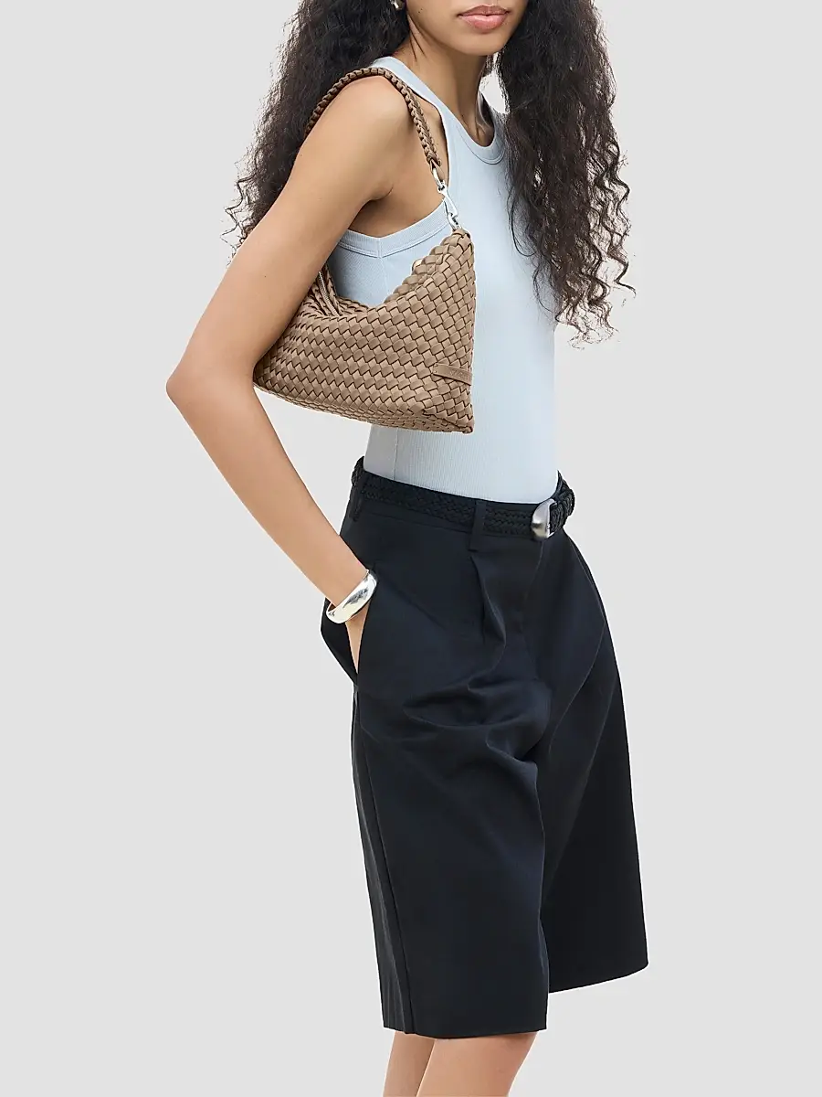 Naghedi Women's Porto Small Half-Moon Shoulder Bag | Thumbnail 2