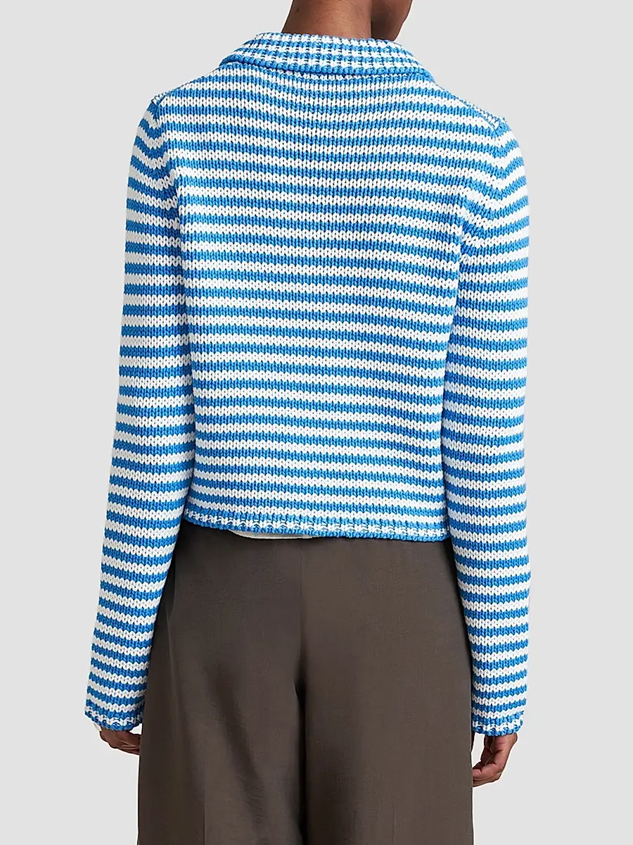 La Ligne Women's Stripe Cardigan | Thumbnail 3 La Ligne Women's Stripe Cardigan | Thumbnail 3