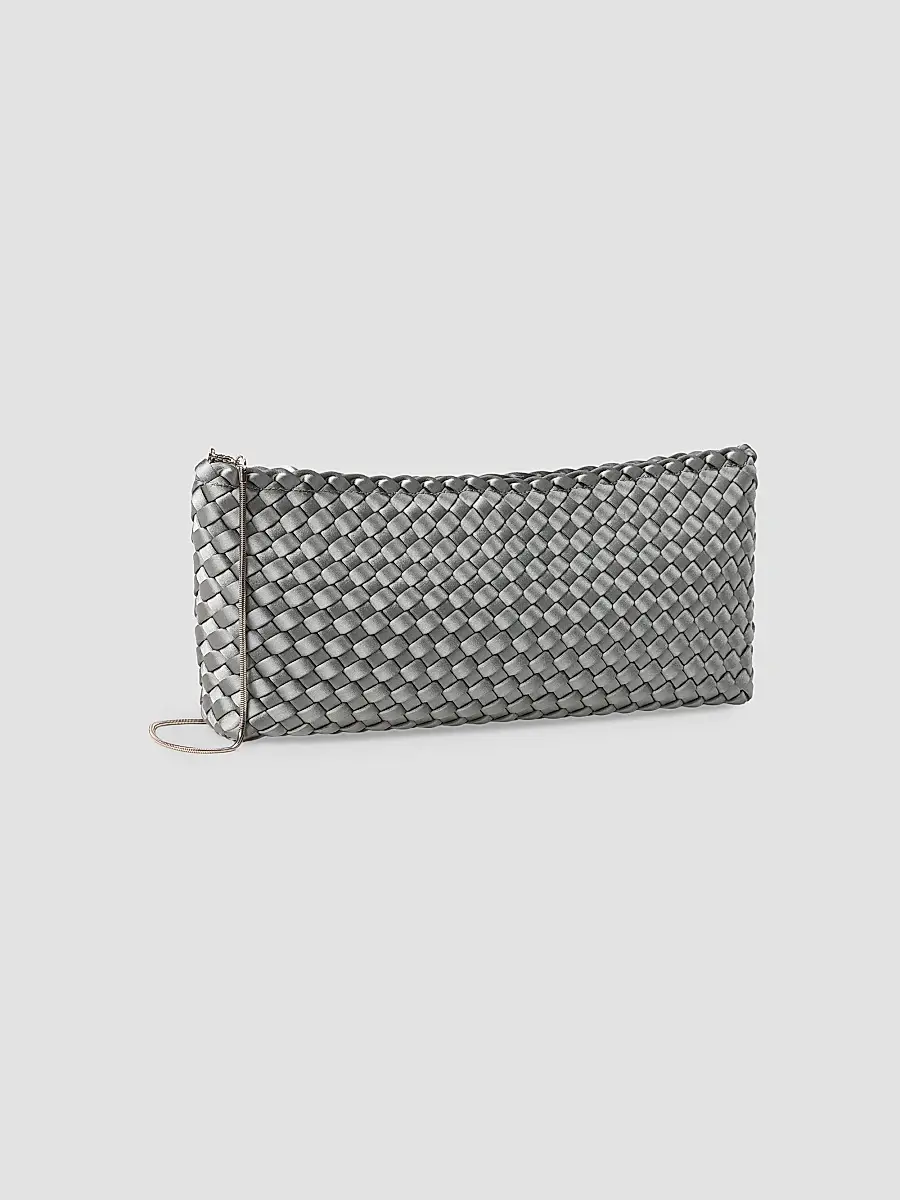 Naghedi Women's Gala Satin Clutch Bag | Thumbnail 4