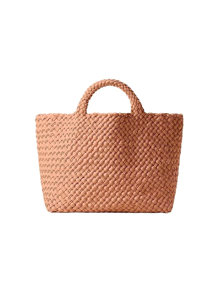 Naghedi Women's St. Barths Medium Double Weave Tote Bag | Image 1 Naghedi Women's St. Barths Medium Double Weave Tote Bag | Image 1