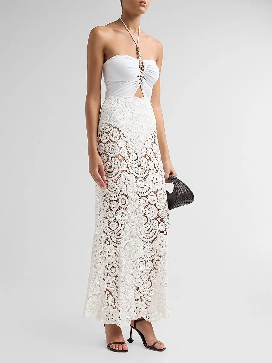 PatBo Women's Gal Embroidered Maxi Dress | Thumbnail 4
