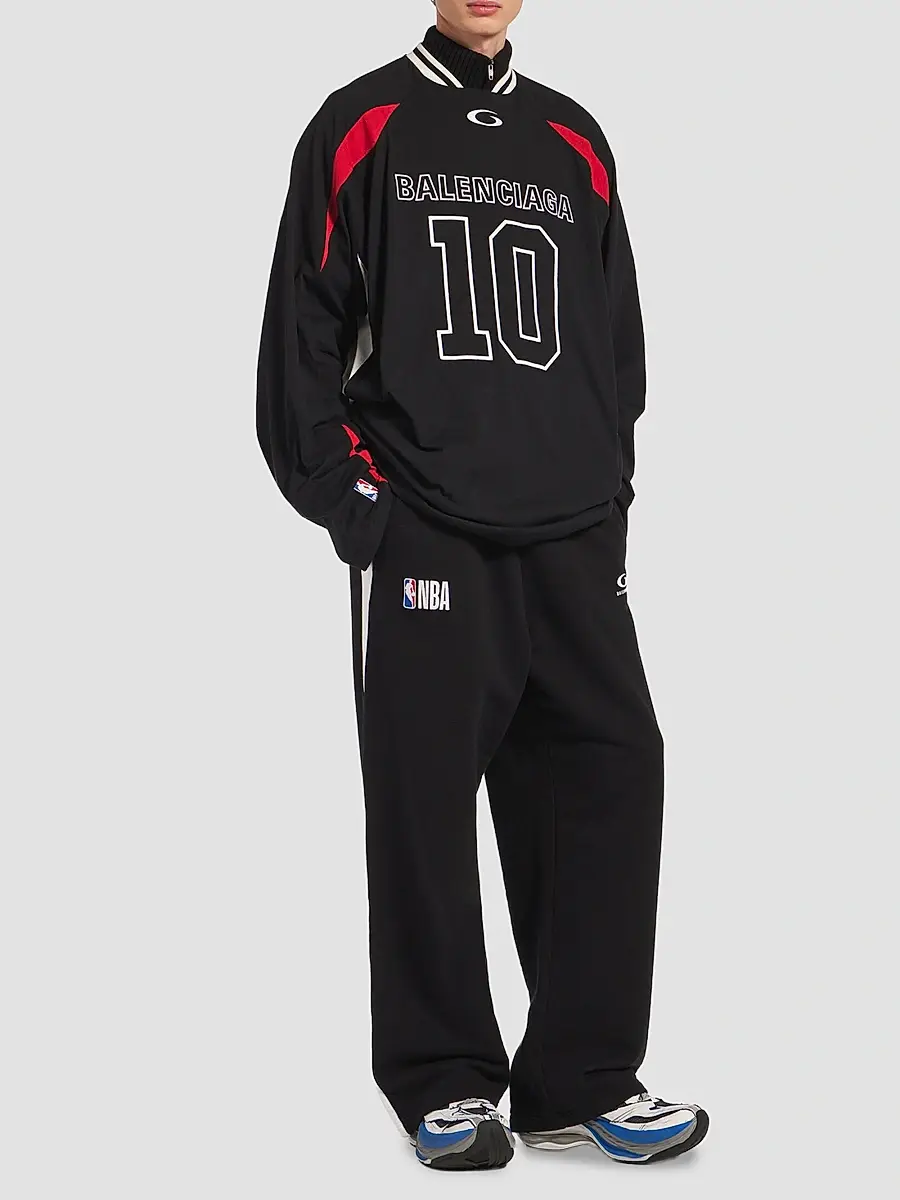 Balenciaga Men's / NBA Collaboration Oversized Sweatpants | Thumbnail 2