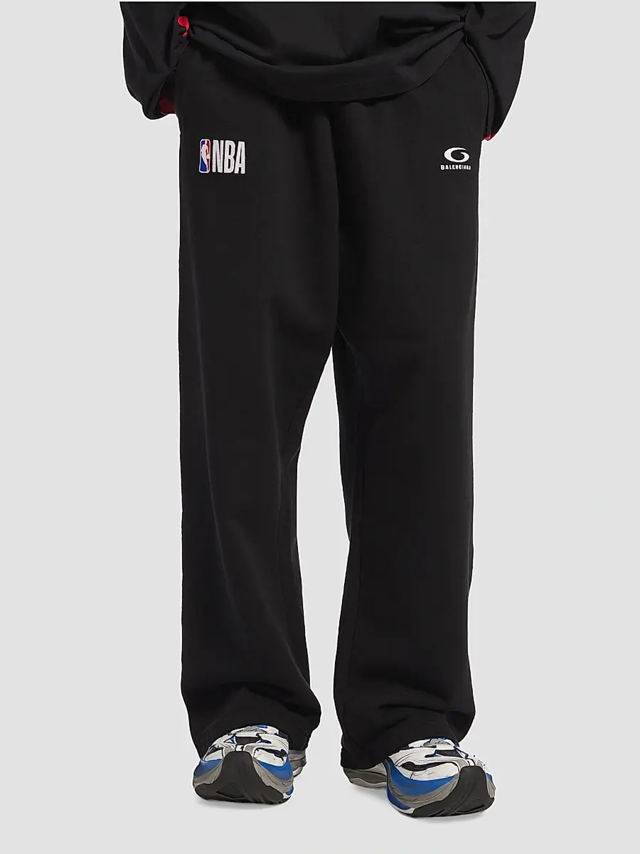Balenciaga Men's / NBA Collaboration Oversized Sweatpants | Thumbnail 3