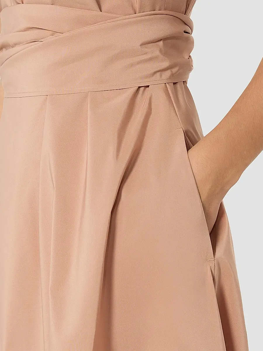 Weekend Max Mara Women's Flared Taffeta Dress | Thumbnail 6 Weekend Max Mara Women's Flared Taffeta Dress | Thumbnail 6