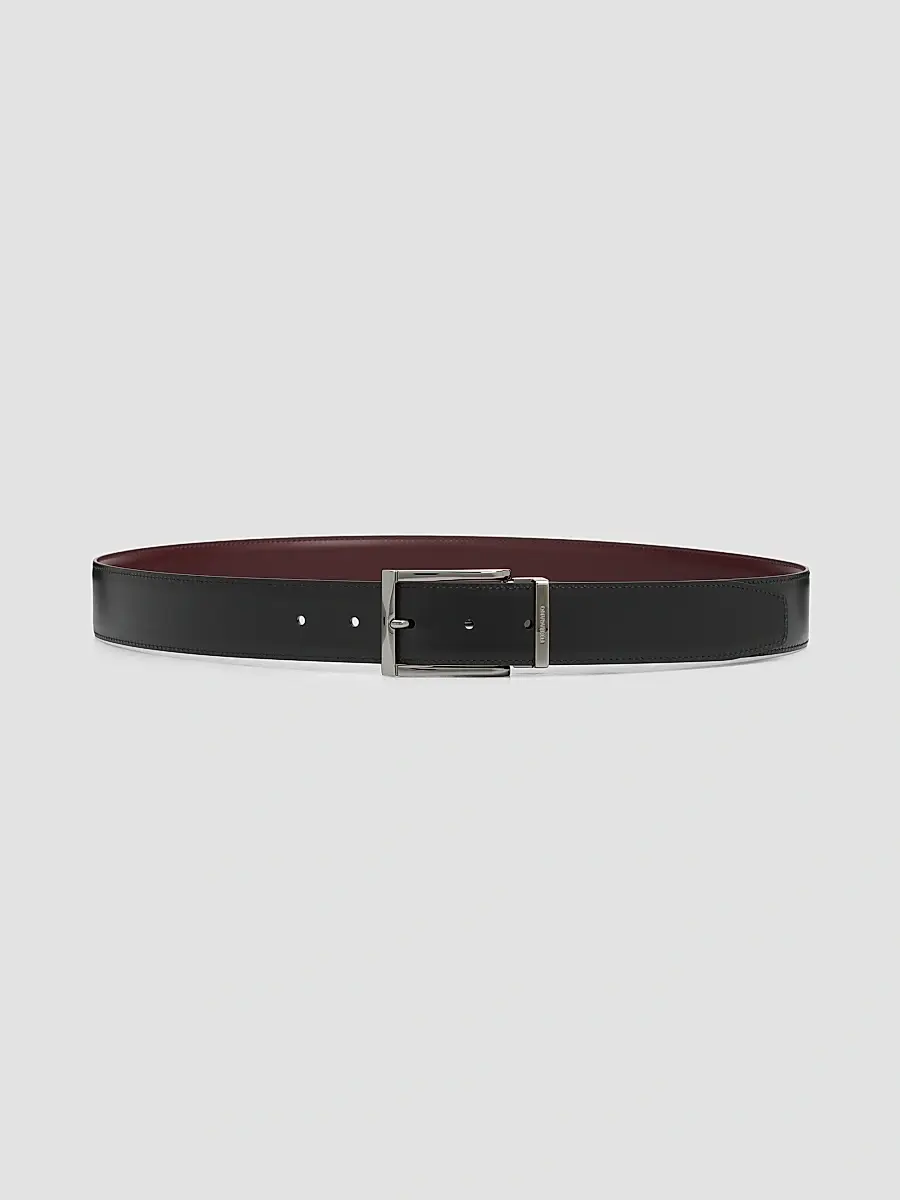 Ferragamo Men's Double Adjustable Reversible Leather Belt | Thumbnail 3 Ferragamo Men's Double Adjustable Reversible Leather Belt | Thumbnail 3