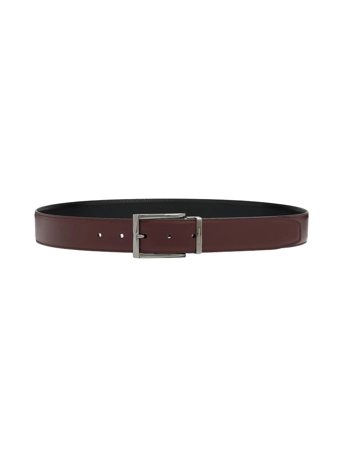 Ferragamo Men's Double Adjustable Reversible Leather Belt